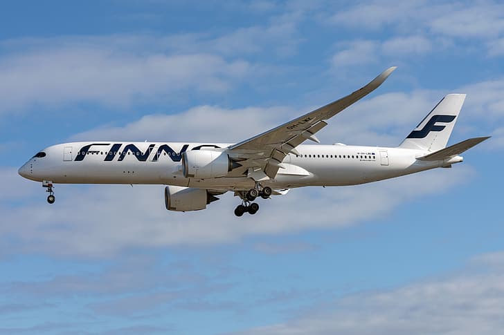 Airbus, Finnair, A350-900, HD tapet