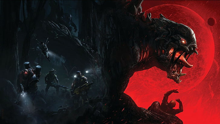 Monster و Goliath و 2K Games و Evolve و Turtle RockStudios، خلفية HD