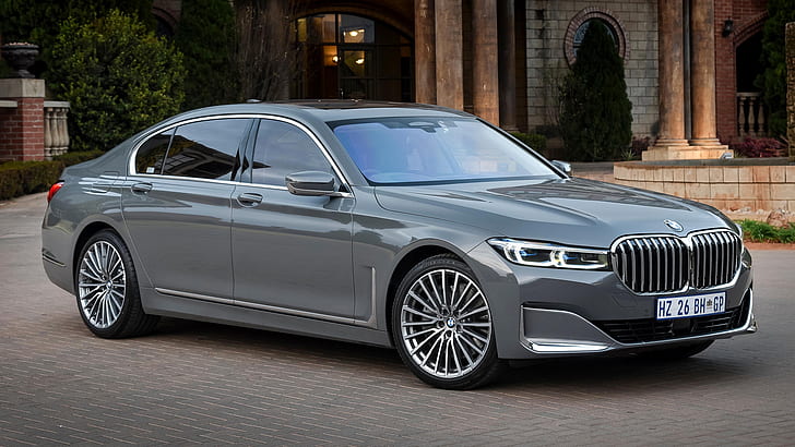 BMW, BMW 7 Series, BMW 750Li, Car, Full-Size Car, Luxury Car, Sedan, Silver Car, HD wallpaper