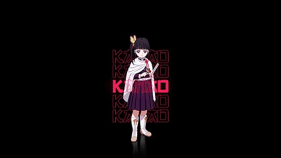 Kanao Tsuyuri, Kimetsu no Yaiba, HD-Hintergrundbild HD wallpaper