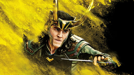 Thor'un Loki fotoğrafı, Thor: Ragnarok, Tom Hiddleston, 5k, HD masaüstü duvar kağıdı HD wallpaper