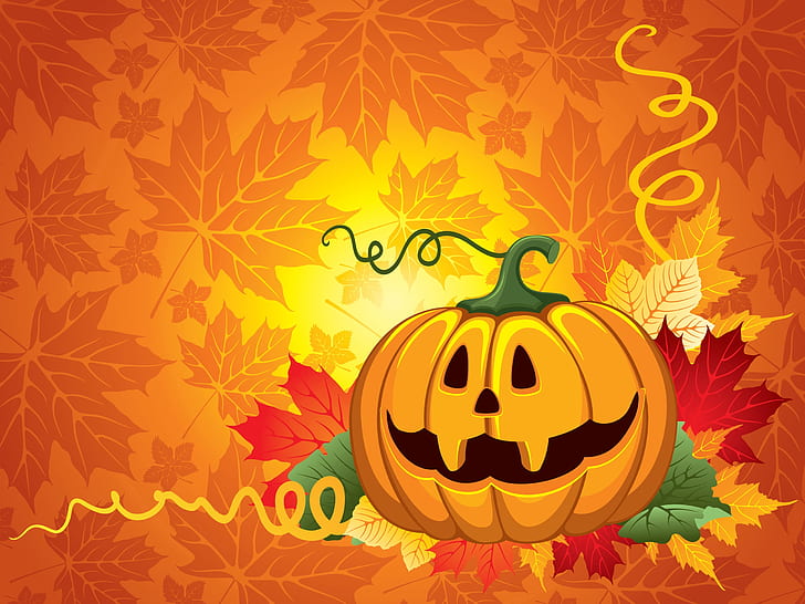 Diseño vectorial de Halloween, Halloween, Vector, Diseño, Fondo de pantalla HD