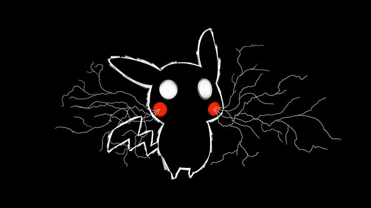Pikachu illustration, Pokémon, Pikachu, HD tapet