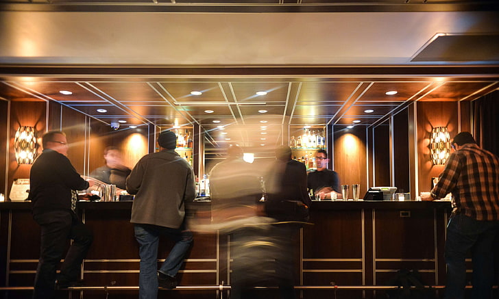 Bar, Getränke, Hotel, Männer, Bewegung, Menschen, Pub, HD-Hintergrundbild