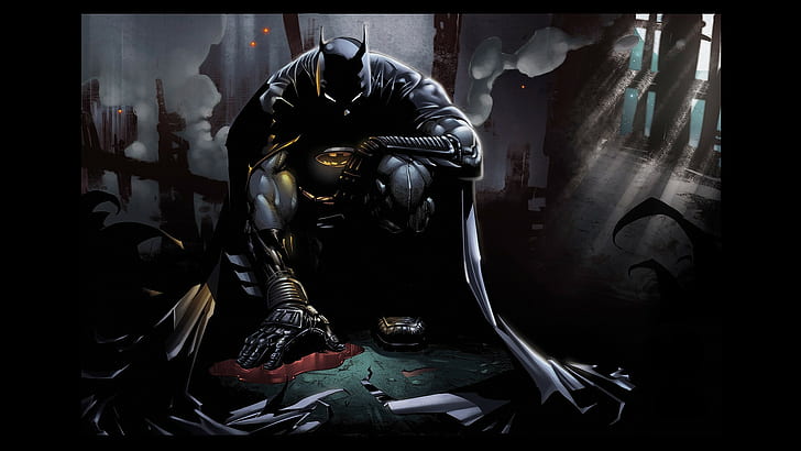 Ilustración de DC Batman, DC Comics, Batman, Fondo de pantalla HD
