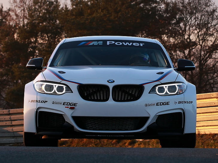 2014, BMW, f22, m235i, course, course, Fond d'écran HD