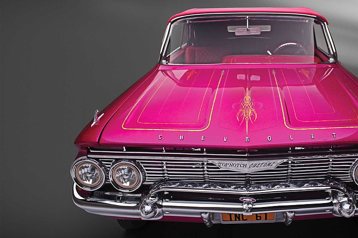 1961, chevrolet, convertible, custom, gangsta, hot, impala, lowrider, rod, rods, tuning, HD wallpaper