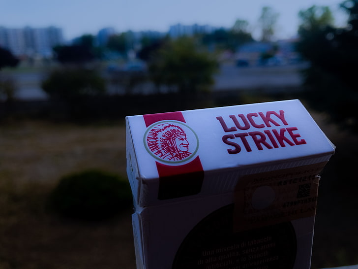cigarrillos, cajas, Lucky Strike, Fondo de pantalla HD