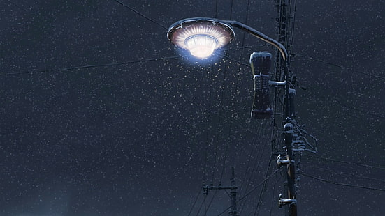 5 centimetri al secondo, anime, Makoto Shinkai, Sfondo HD HD wallpaper
