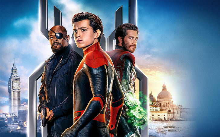 Girl, City, Action, Superheroes, Beautiful, Home, Italy, Bridge, Jake Gyllenhaal, Men, Girls, Tower Bridge, year, Rome, London, England, Big Ben, Venice, United Kingdom, Happy, EXCLUSIVE, MARVEL, Spider-Man, Peter Parker, Spider Man, Movie, Film, Adventure, Nick Fury, Sci-Fi, Wizard, Comedy, Tower, Boys, Ned, Far, Columbia Pictures, Sony Pictures, Samuel L. Jackson, From, SpiderMan, Towers, Cobie Smulders, EXTENDED, May Parker, Tom Holland, Magician, Young man, Zendaya, Jon Favreau, Marvel Studios, Happy Hogan, Maria Hill, Mysterio, 2019, Quentin Beck, Spider-Man: Far From Home, Michelle Jones, Homecoming 2, Marisa Tomei, Spider-Man: Homecoming 2, Jacob Batalon, HD wallpaper