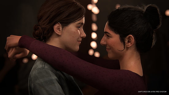 Video Game, The Last of Us Bagian II, Dina (The Last of Us), Ellie (The Last of Us), Wallpaper HD HD wallpaper