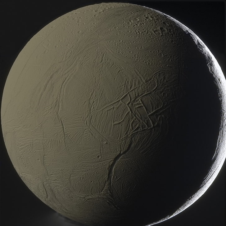 enceladus, esa, europe, space, HD wallpaper
