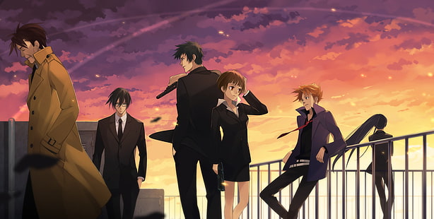 Psycho-Pass, Tsunemori Akane, Kougami Shinya, HD-Hintergrundbild HD wallpaper