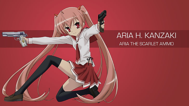 Hidan no Aria, Kanzaki Holmes Aria, anime girls, HD wallpaper