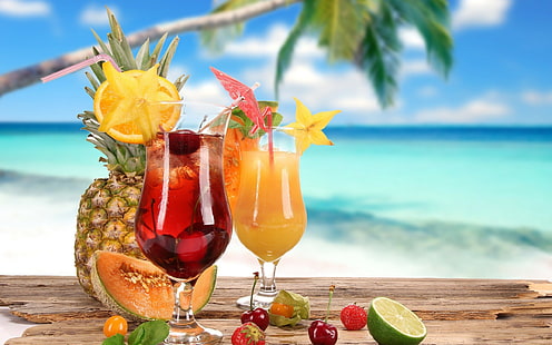 Fruits tropicaux d'Hawaï, Fruits tropicaux d'Hawaï, Fond d'écran HD HD wallpaper