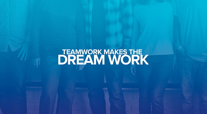 Teamwork dream work, Dream work, Team work, Popular quotes, HD, HD wallpaper