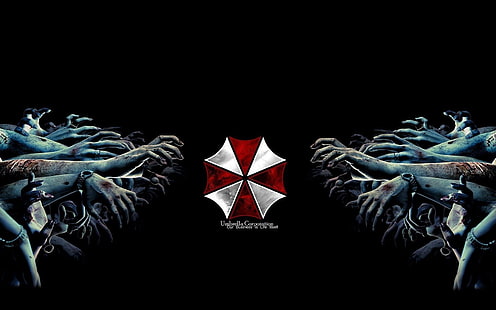 Resident Evil зомби зонт корпорация 1680x1050 Видеоигры Resident Evil HD Искусство, зомби, Resident Evil, HD обои HD wallpaper