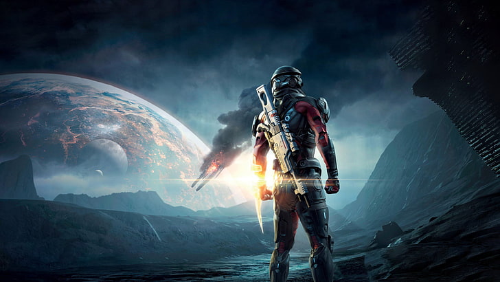 videospel tapeter, Mass Effect, Mass Effect: Andromeda, HD tapet