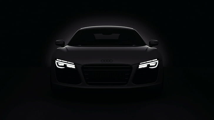 Audi R8 Dark HD, cars, dark, audi, r8, HD wallpaper