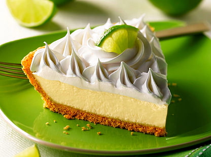 kue dengan icing, lemon, makanan, pai, kue, krim, makanan penutup, manis, kue keju, Wallpaper HD HD wallpaper