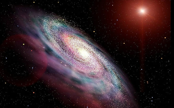 galaxia espiral, Fondo de pantalla HD