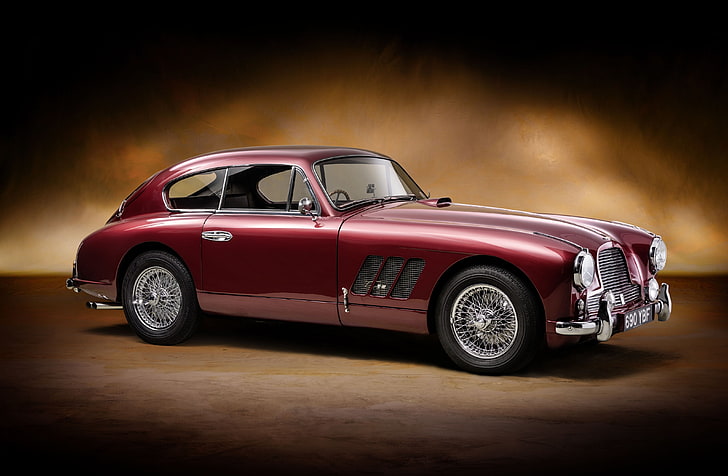 Aston Martin, retro, Sports, old car, Saloon, Rallye Monte Carlo, DB2-4, HD wallpaper