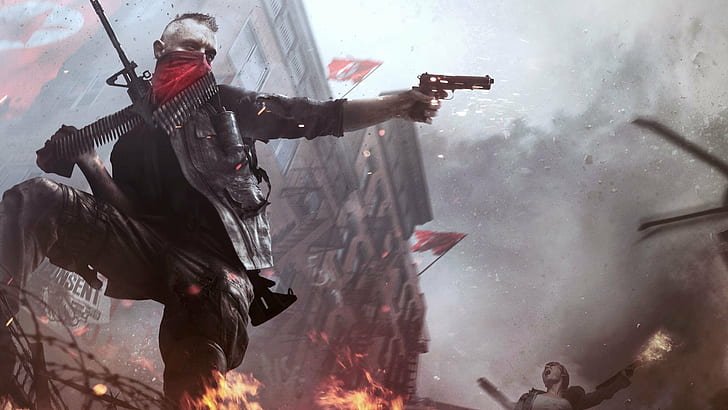 action, anarchy, apocalyptic, homefront, military, revolution, sci-fi, shooter, war, HD wallpaper