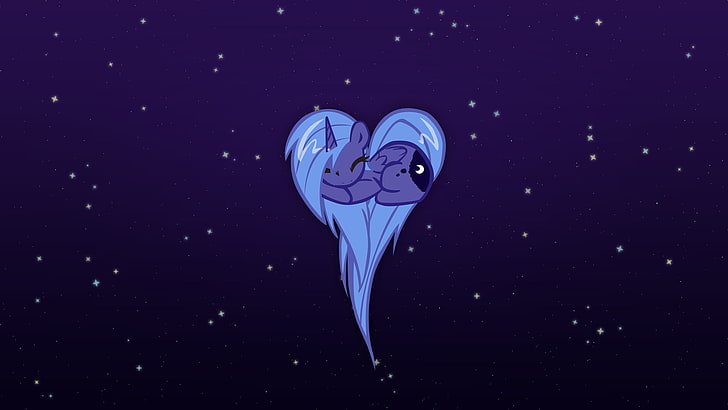 ดาวหัวใจม้าน้อยของฉัน pony princess luna Space Stars HD Art, stars, my little pony, วอลล์เปเปอร์ HD
