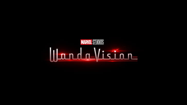 Émission de télévision, WandaVision, Logo, Marvel Comics, Fond d'écran HD