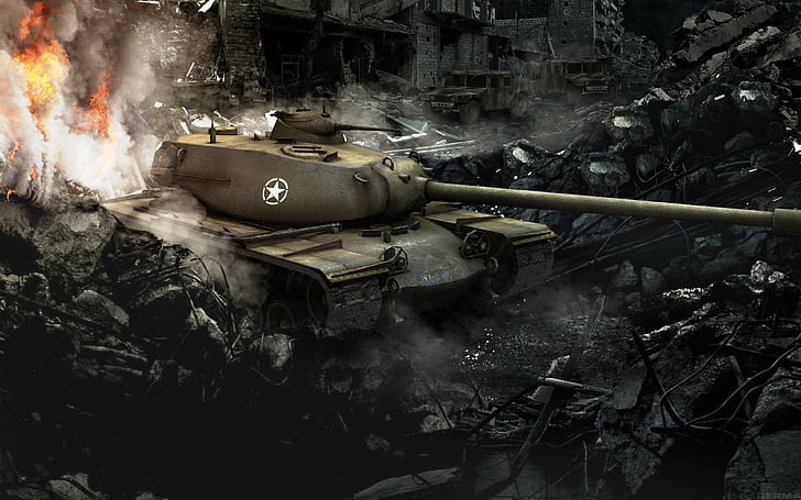 world of tanks, t110e5 backgrounds, usa, bigworld, wot, download 3840x2400 world of tanks, HD wallpaper