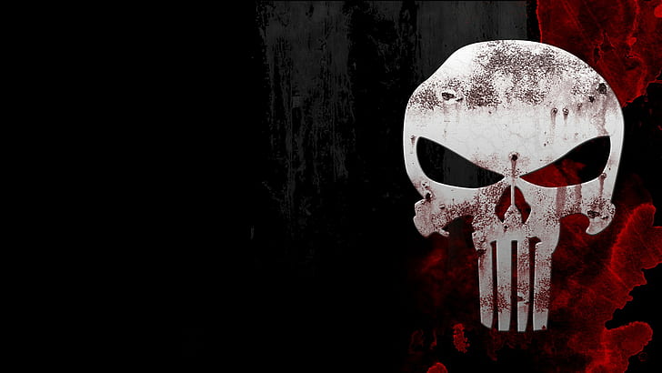 Das Punisher-Logo, der Punisher, HD-Hintergrundbild