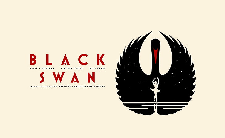 Black Swan, black swan advertisement, Movies, Other Movies, Swan, Black, HD wallpaper