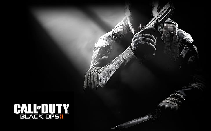 Call of Duty Black Ops 2, black, call, duty, HD wallpaper