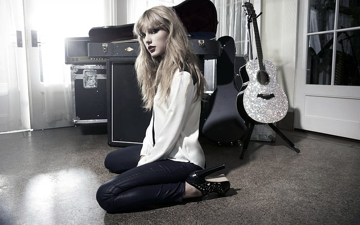 Taylor Swift, celebridad, cantante, mujer, rubia, Fondo de pantalla HD