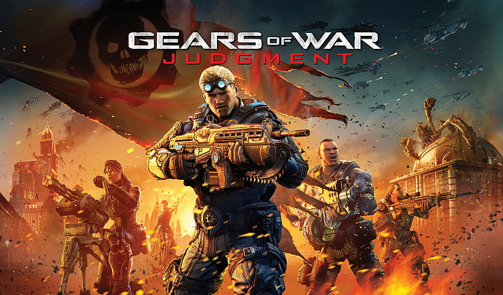 Gears of War Judgement цифровые обои, Gears of War, Judgement, Xbox, 5K, HD обои