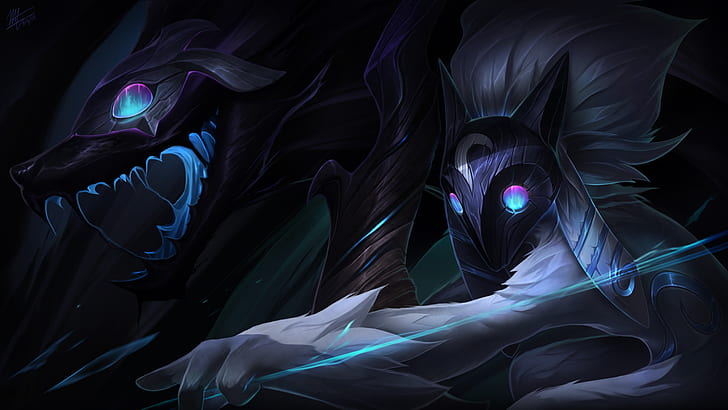 Gra wideo, League Of Legends, Kindred (League of Legends), Tapety HD