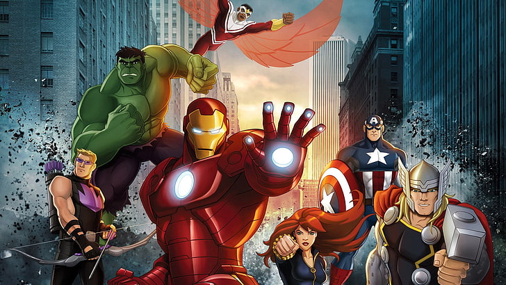 marvels avengers assemble, HD wallpaper