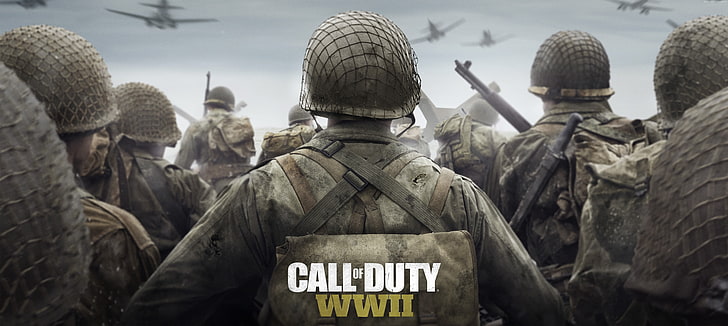screenshot, poster, 5k, E3 2017, 4k, Call of Duty: WW2, HD wallpaper