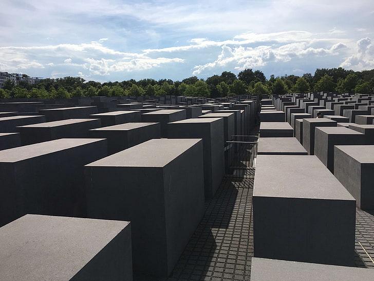 berlin, deutschland, europe, germany, holocaust memorial, jew, jewish, HD wallpaper