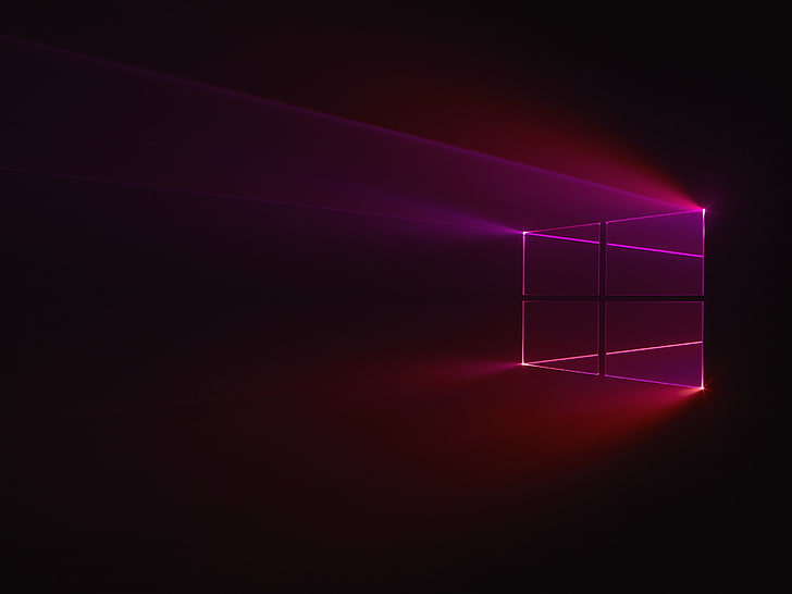 Logo Windows 10, Windows 10, streszczenie, GMUNK, Tapety HD
