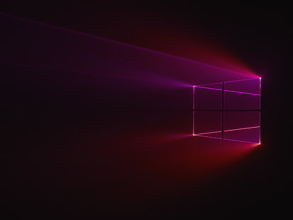 Logo Windows 10, Windows 10, astratto, GMUNK, Sfondo HD HD wallpaper