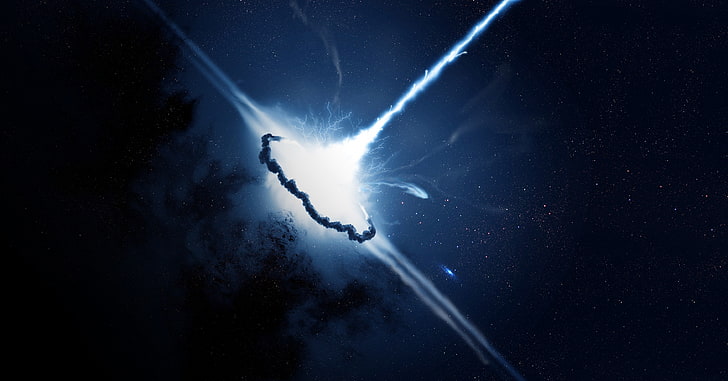 วอลล์เปเปอร์ดิจิตอลกาแล็กซี่สีขาวและดำพลังงานดาวแสงการระเบิดกาแล็กซี่ซูเปอร์โนวา, วอลล์เปเปอร์ HD