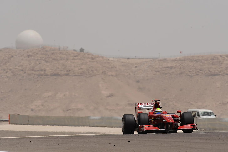 페라리 F60, 페라리 바레인 GP 2009_F60, 자동차, HD 배경 화면