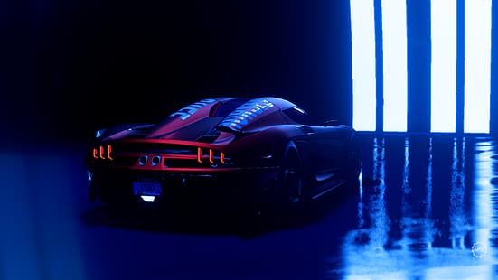 Need for Speed, Need for Speed: Heat, Koenigsegg Agera, Koenigsegg, Koenigsegg Regera, 1500 koni mechanicznych, Tapety HD HD wallpaper