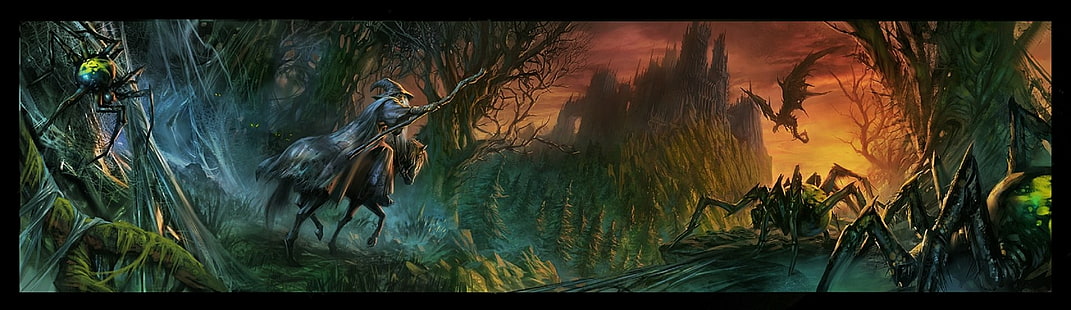 Il Signore degli Anelli, Il Signore degli Anelli, Gandalf, Sfondo HD HD wallpaper
