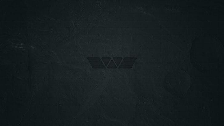 graues Logo, Prometheus (Film), Weyland Corporation, Alien (Film), digitale Kunst, HD-Hintergrundbild