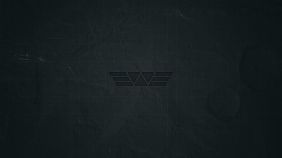 szare logo, Prometheus (film), Weyland Corporation, Alien (film), sztuka cyfrowa, Tapety HD HD wallpaper