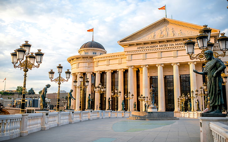 National Archaeological Museum Of The Republic Of Macedonia In Skopje 1920×1200, HD wallpaper