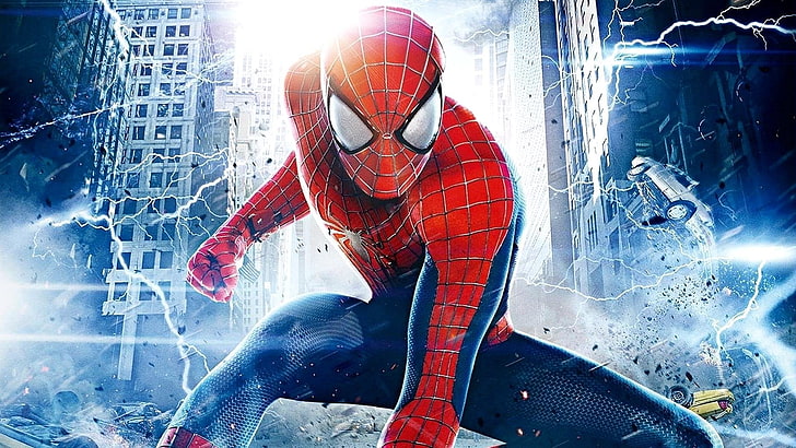 Человек-паук цифровые обои, Человек-паук, The Amazing Spider-Man 2, HD обои