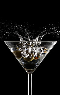 alcohol, cocktail, gin, martini, vermouth, vodka, HD wallpaper HD wallpaper